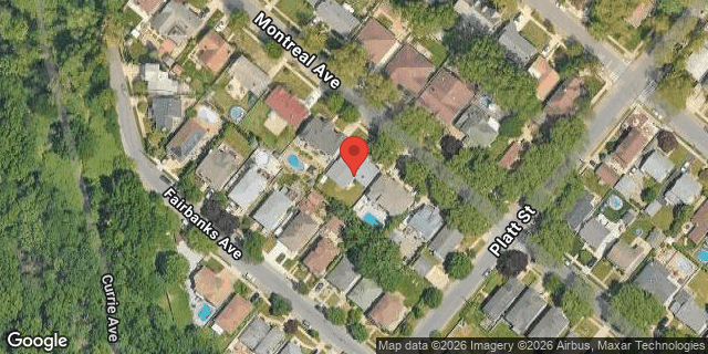 Aerial map of 238 MONTREAL AVENUE, Staten Island
