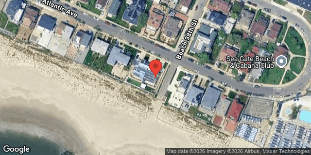 Aerial map of 3804 ATLANTIC AVENUE, Brooklyn