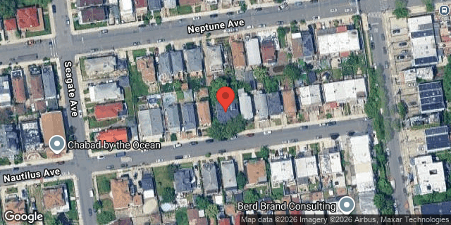 Aerial map of 3731 NAUTILUS AVENUE, Brooklyn