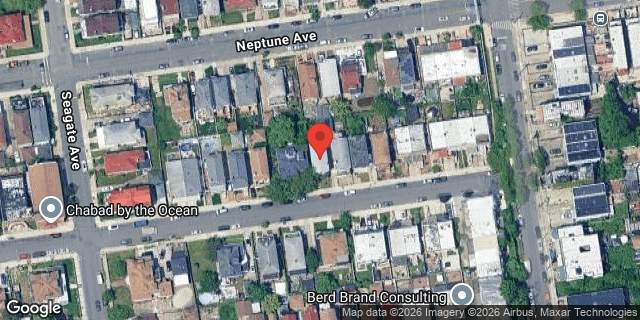 Aerial map of 3727 NAUTILUS AVENUE, Brooklyn