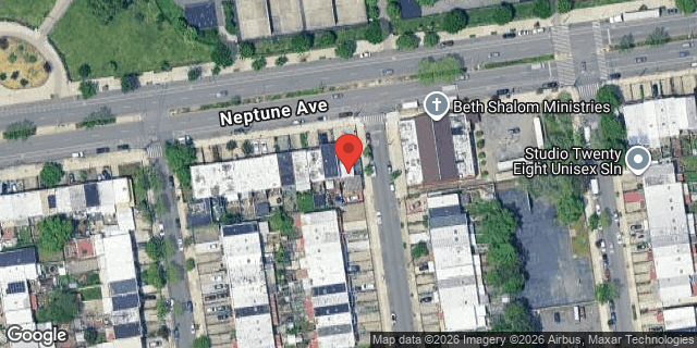 Aerial map of 2902 NEPTUNE AVENUE, Brooklyn