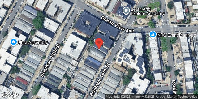 Aerial map of 3038 BRIGHTON 14 STREET, Brooklyn