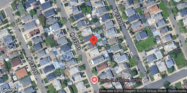 Aerial map of 530 BEACH 132 STREET, Queens
