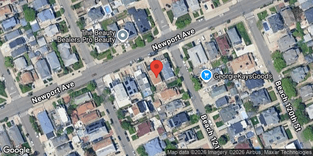 Aerial map of 121-07 NEWPORT AVENUE, Queens
