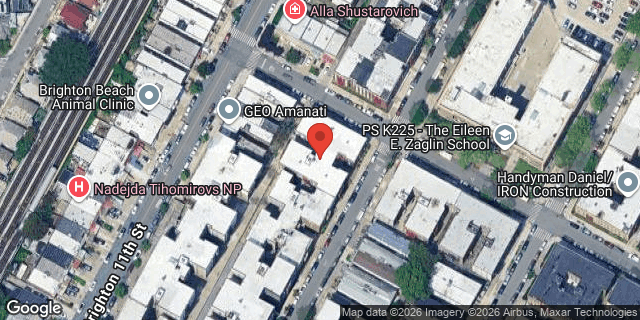 Aerial map of 3000 BRIGHTON 12 STREET, Brooklyn