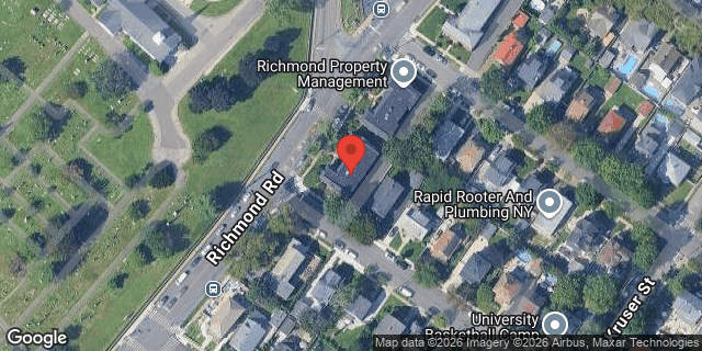 Aerial map of 2200 RICHMOND ROAD, Staten Island
