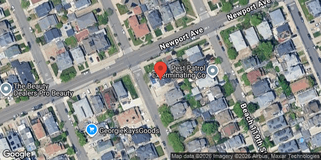 Aerial map of 119-17 NEWPORT AVENUE, Queens