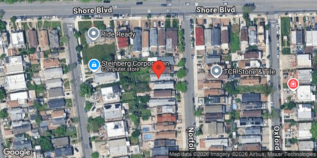 Aerial map of 120 NORFOLK STREET, Brooklyn