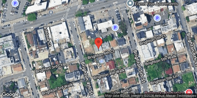 Aerial map of 42 BRIGHTON 4 COURT, Brooklyn