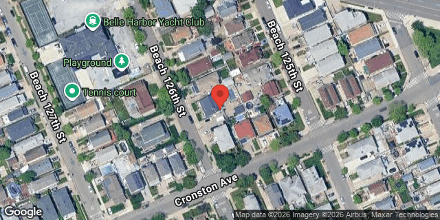 Aerial map of 510 BEACH 126 STREET, Queens