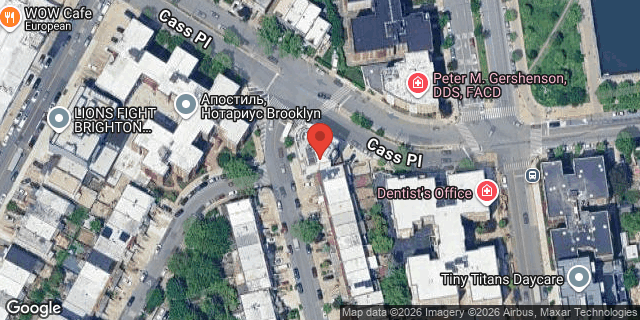 Aerial map of 7 CORBIN PLACE, Brooklyn