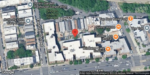 Aerial map of 3348R SHORE PARKWAY, Brooklyn