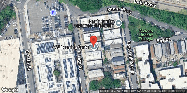 Aerial map of 2769 EAST 15 STREET, Brooklyn
