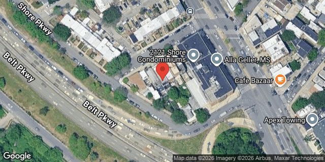 Aerial map of 221 BAY 49 STREET, Brooklyn
