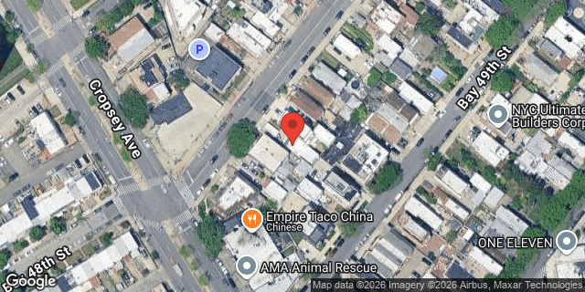 Aerial map of 177 28 AVENUE, Brooklyn