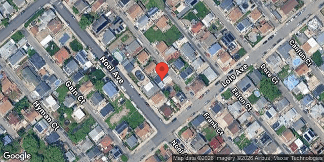 Aerial map of 25 FRANK COURT, Brooklyn