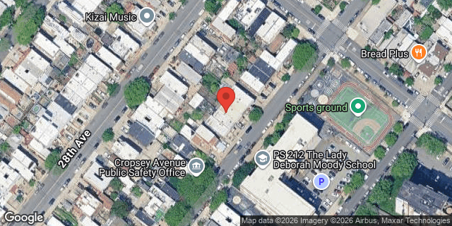 Aerial map of 88 BAY 49 STREET, Brooklyn