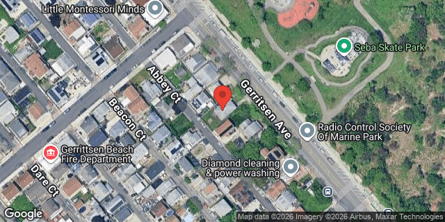 Aerial map of 2966 GERRITSEN AVENUE, Brooklyn
