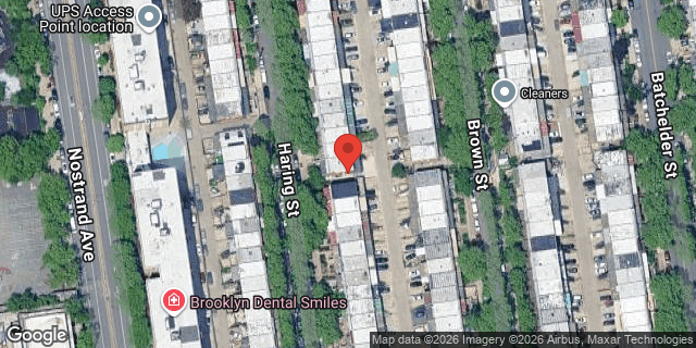 Aerial map of 2647 HARING STREET, Brooklyn