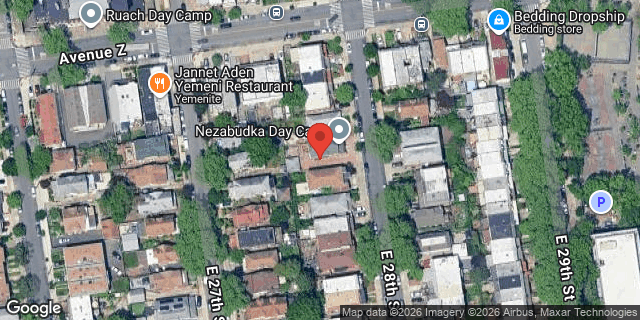 Aerial map of 2624 EAST 28 STREET, Brooklyn