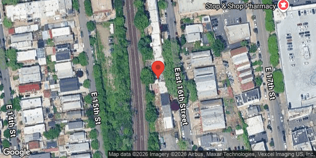 Aerial map of 2536 EAST 16 STREET, Brooklyn