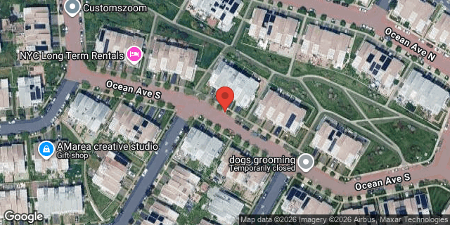 Aerial map of 64-24 OCEAN AVENUE SOUTH, Queens