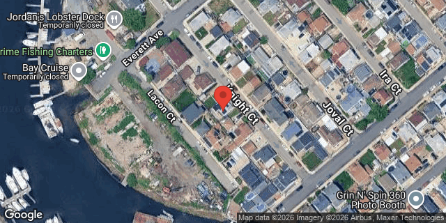 Aerial map of 13 KNIGHT COURT, Brooklyn