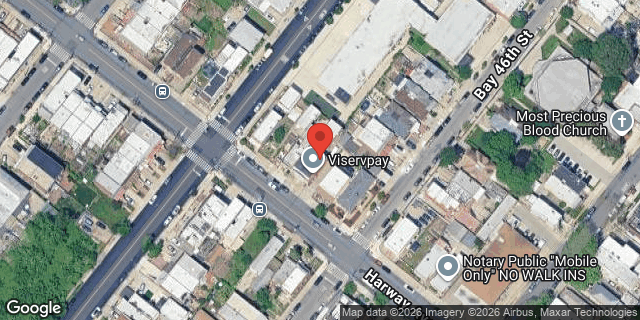 Aerial map of 2711 HARWAY AVENUE, Brooklyn