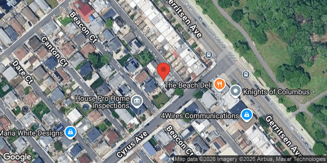 Aerial map of 103 ABBEY COURT, Brooklyn
