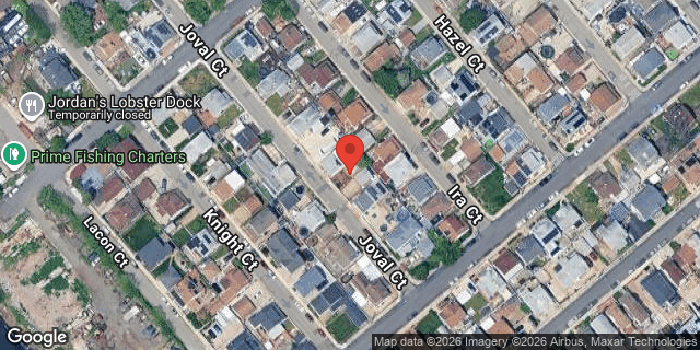 Aerial map of 12 JOVAL COURT, Brooklyn