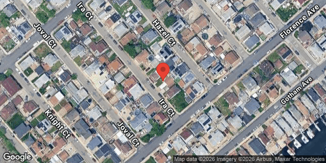 Aerial map of 8 IRA COURT, Brooklyn