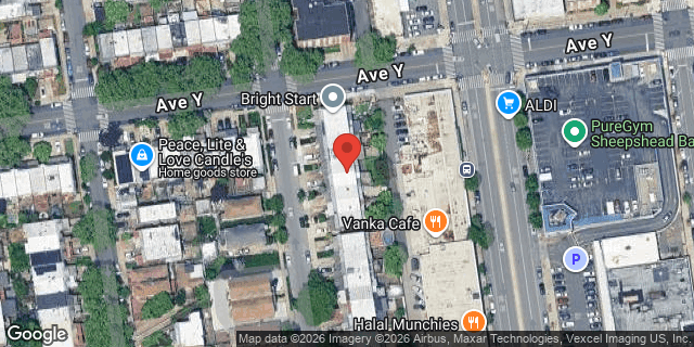 Aerial map of 2509 EAST 29 STREET, Brooklyn