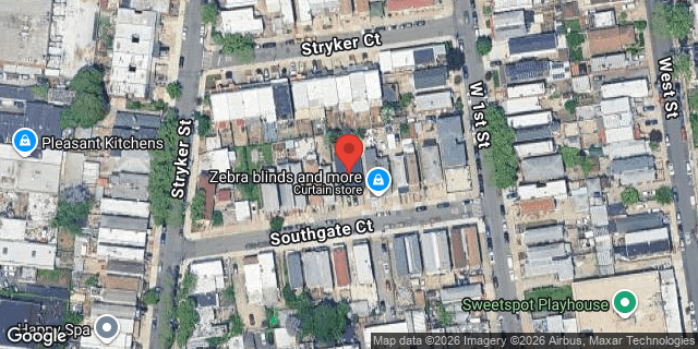 Aerial map of 25 SOUTHGATE COURT, Brooklyn