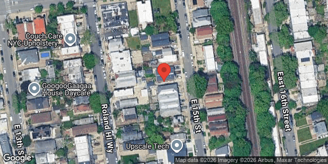 Aerial map of 2428 EAST 15 STREET, Brooklyn
