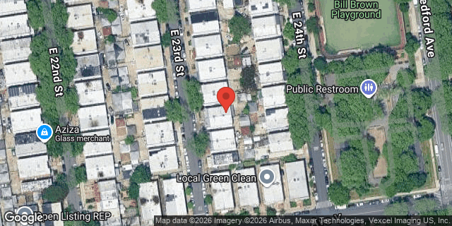 Aerial map of 2459 EAST 23 STREET, Brooklyn
