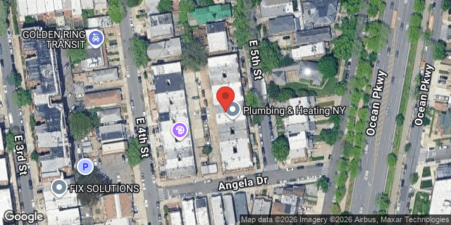 Aerial map of 2380 EAST 5 STREET, Brooklyn