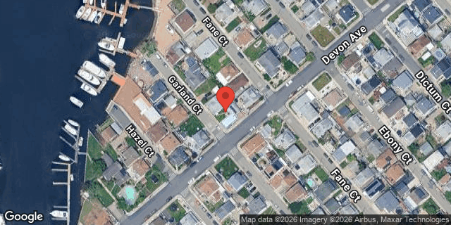 Aerial map of 52 GARLAND COURT, Brooklyn