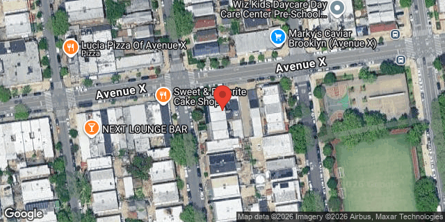Aerial map of 2405 EAST 23 STREET, Brooklyn