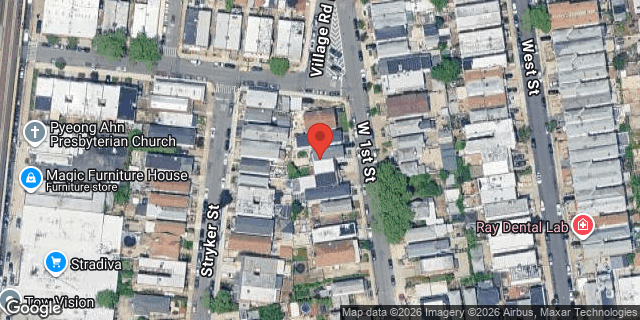 Aerial map of 2260 WEST 1 STREET, Brooklyn