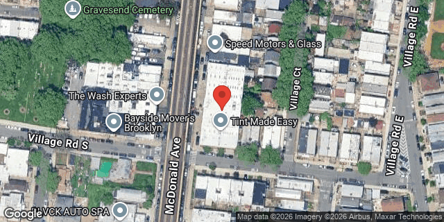 Aerial map of 2375 MCDONALD AVENUE, Brooklyn