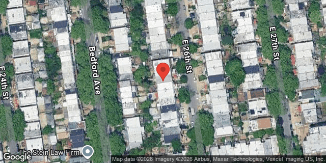 Aerial map of 2350 EAST 26 STREET, Brooklyn