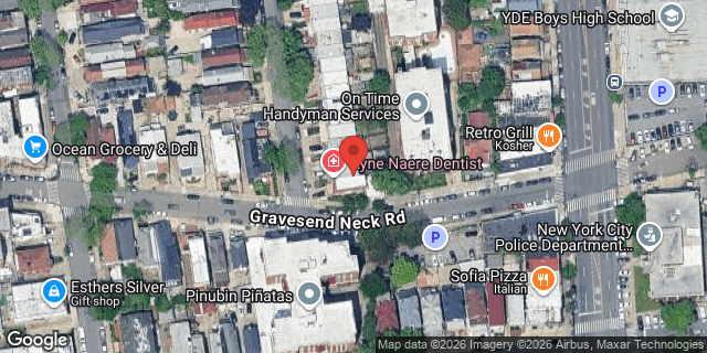 Aerial map of 2267 EAST 8 STREET, Brooklyn