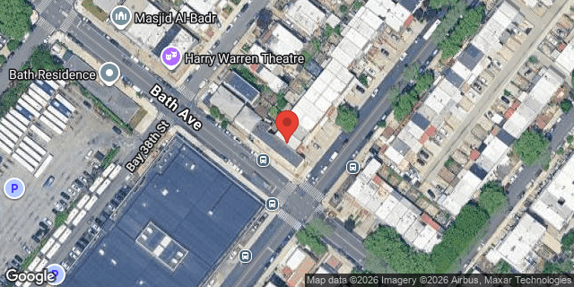 Aerial map of 8778 25 AVENUE, Brooklyn