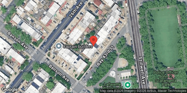 Aerial map of 26 BAY 43 STREET, Brooklyn