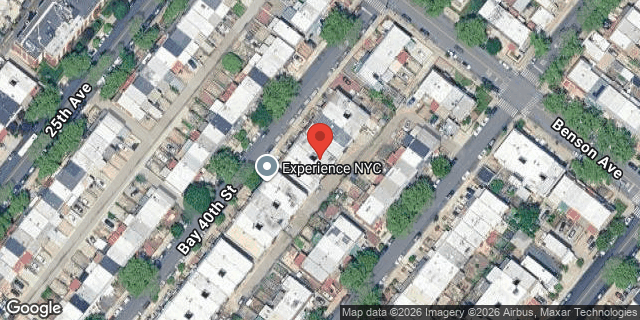 Aerial map of 111 BAY 40 STREET, Brooklyn