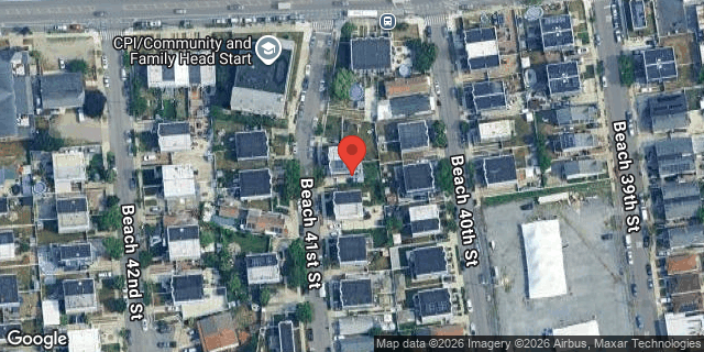 Aerial map of 3-36 BEACH 41 STREET, Queens