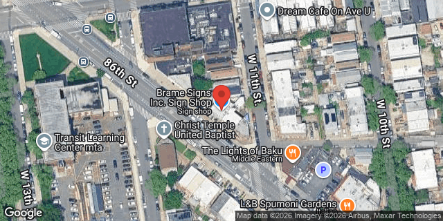 Aerial map of 2695 86 STREET, Brooklyn