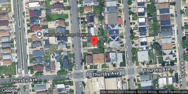 Aerial map of 512 BEACH 66 STREET, Queens