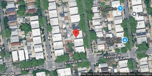 Aerial map of 2284 EAST 23 STREET, Brooklyn