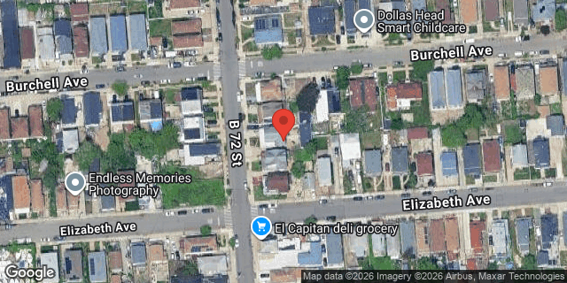 Aerial map of 536 BEACH 72 STREET, Queens